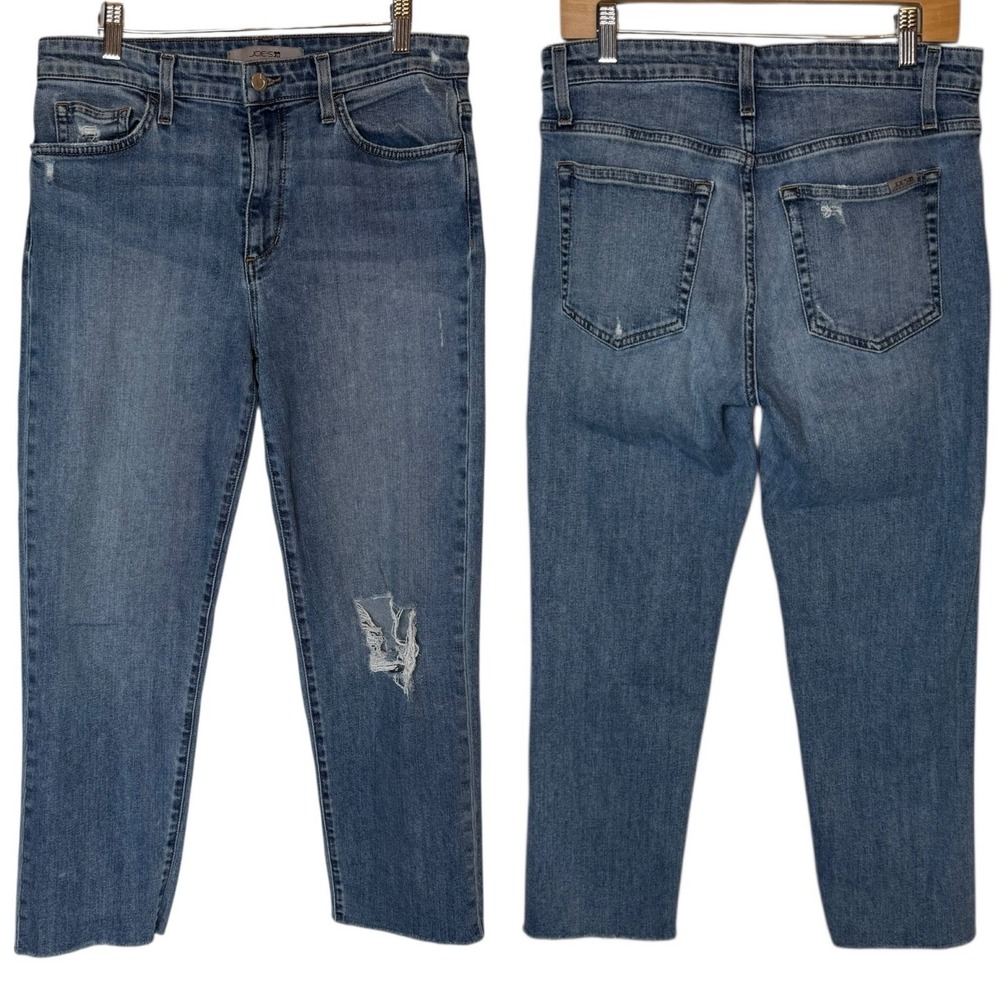 Joe's Jeans Narbella Boyfriend Crop Jeans size 30 - Picture 2 of 5